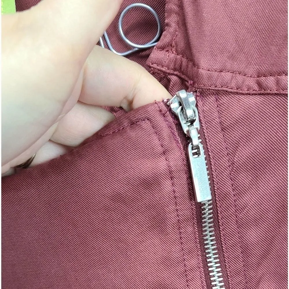 Green Dragon Zip Up Terracotta Jacket Size Small‎ Brown - Image 3