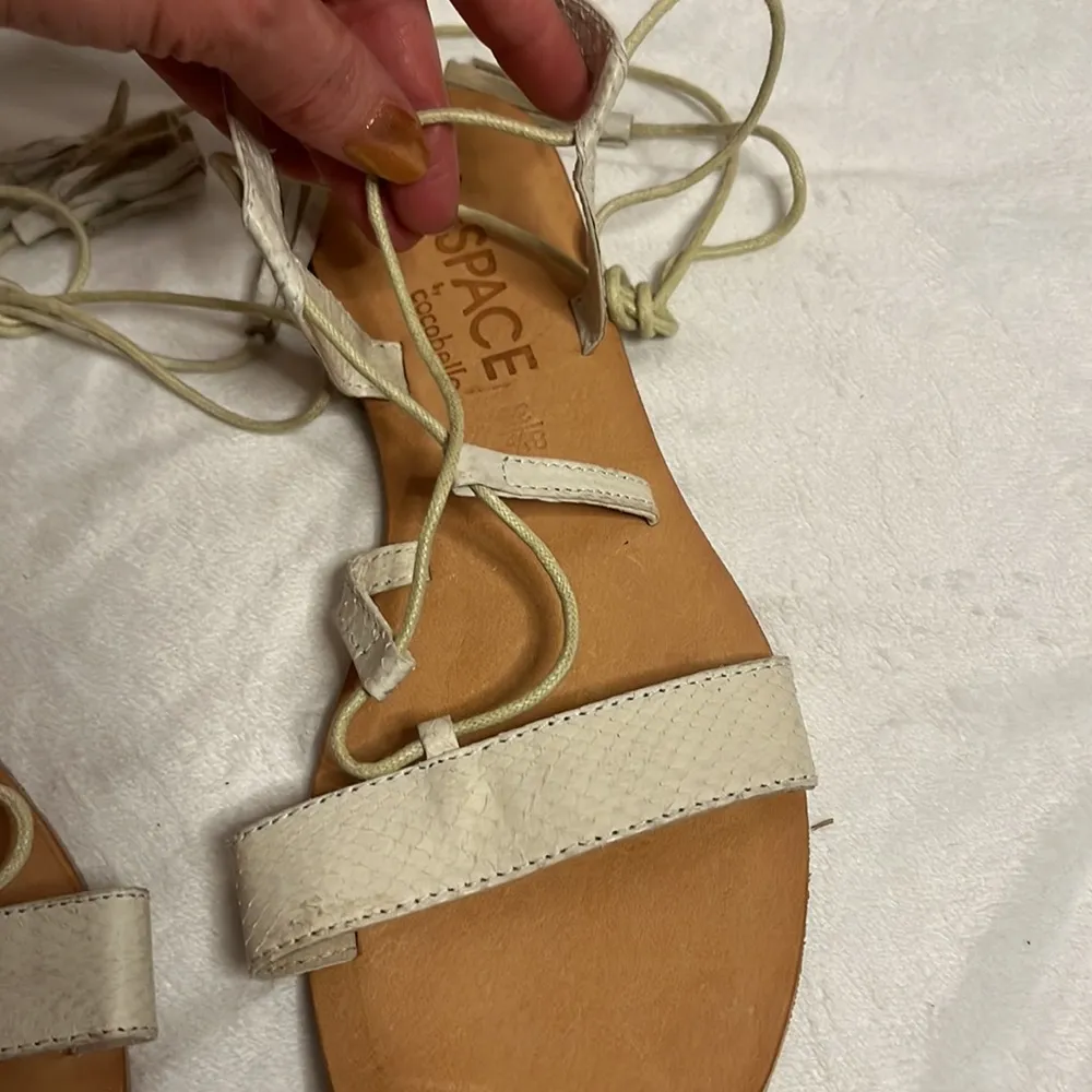 NWOT l space by coco belle lace up sandals - Image 4