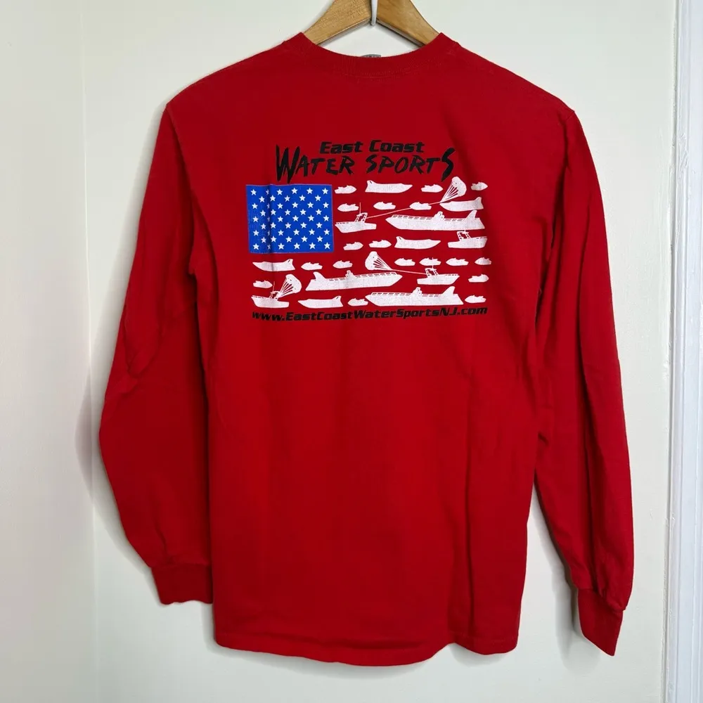East Coast Water Sports Cape May Wildwood New Jersey Long Sleeve T Shirt Medium - Image 4