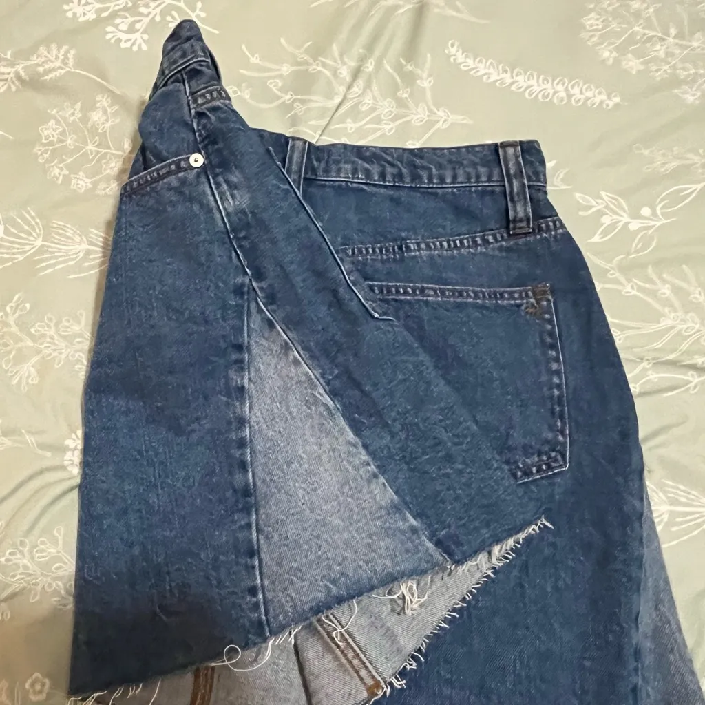 Madewell A-Line Denim Skirt Size 29 NWOT - Image 5
