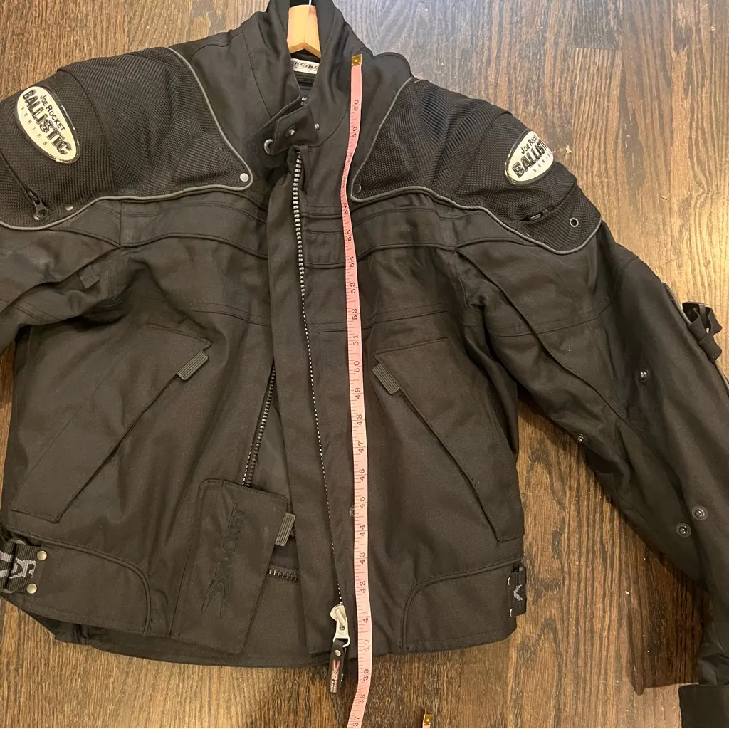 Joe Rocket Black Ballistic Enforced Motocycle Jacket Brown - Image 5