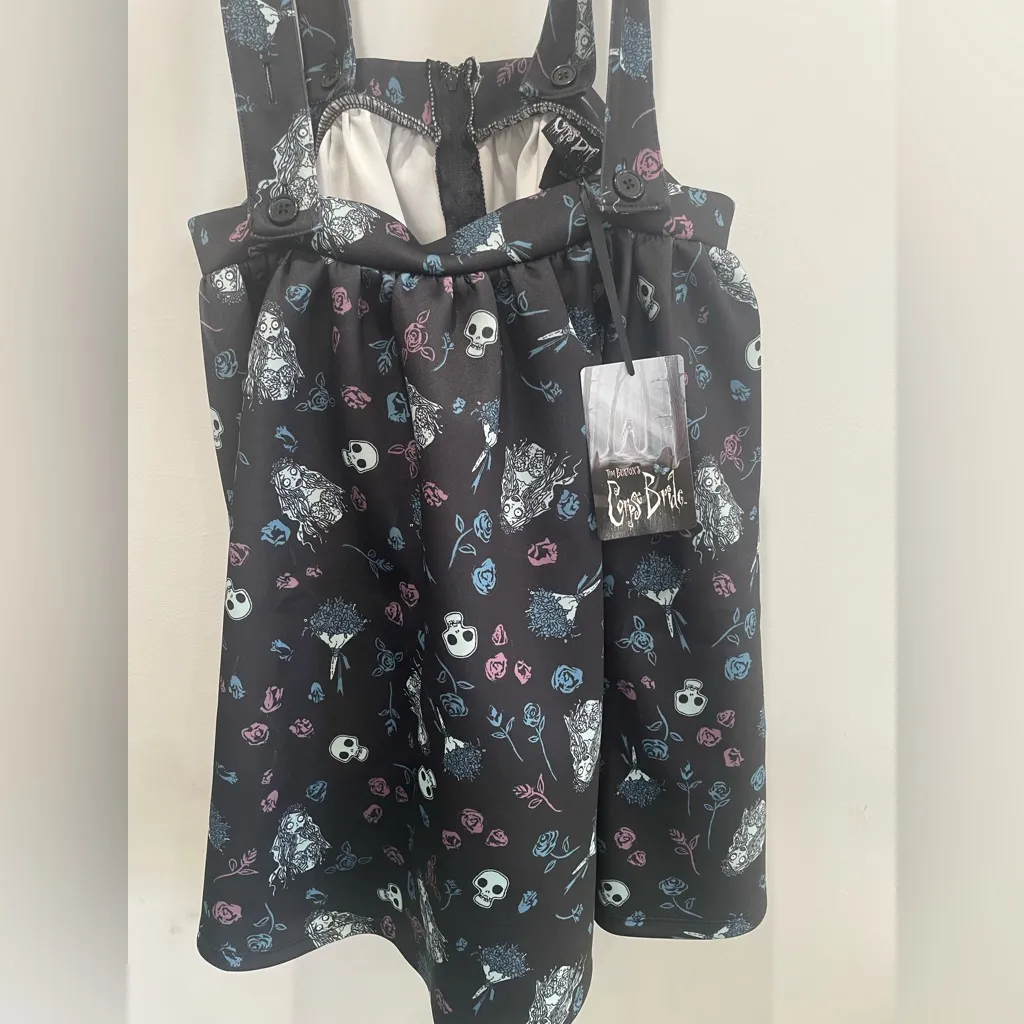 Corpse Bride Icon Suspender Skirt - Image 4