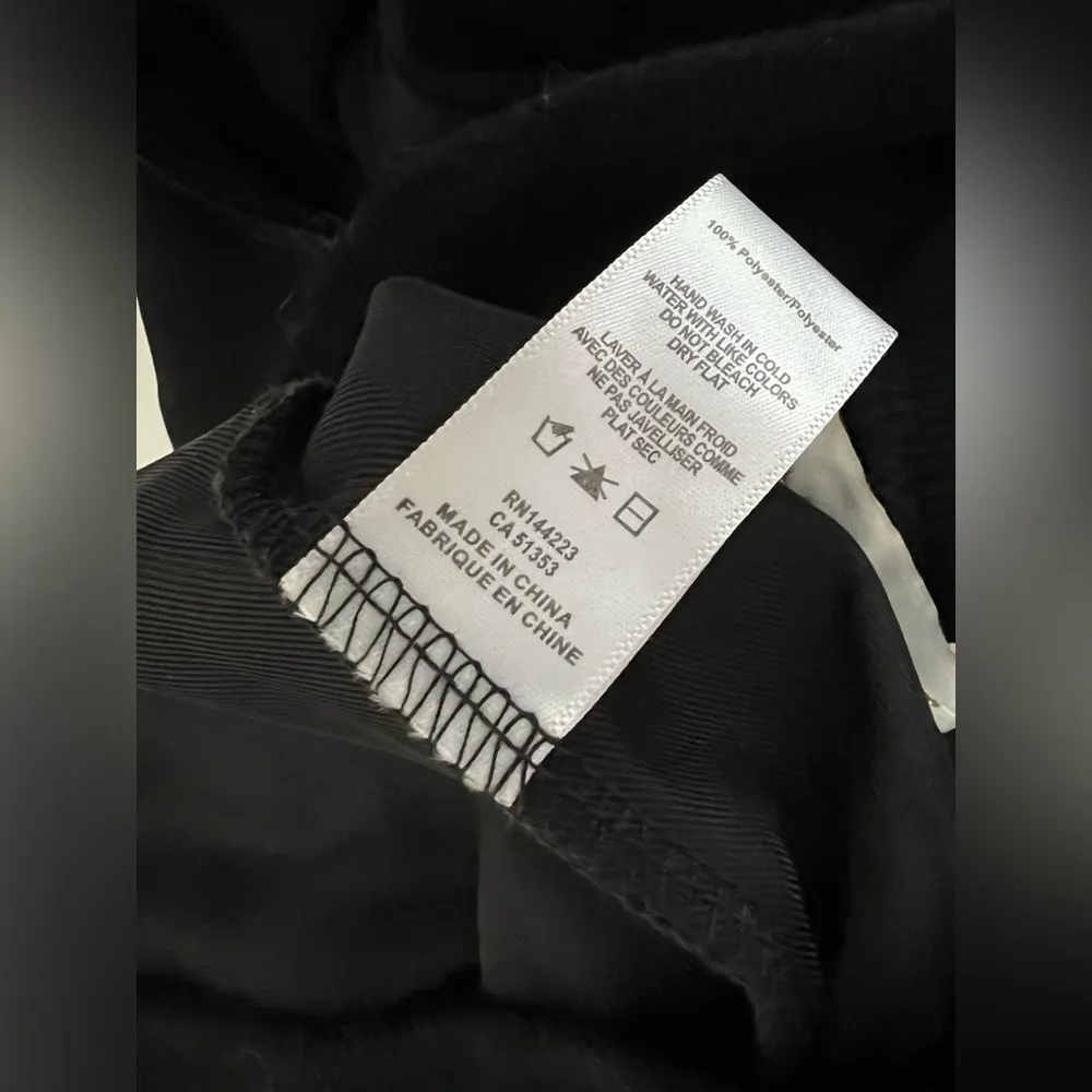 Bishop + young Anthropologie women black Pull On elastic waist joggers pockets S - Image 4