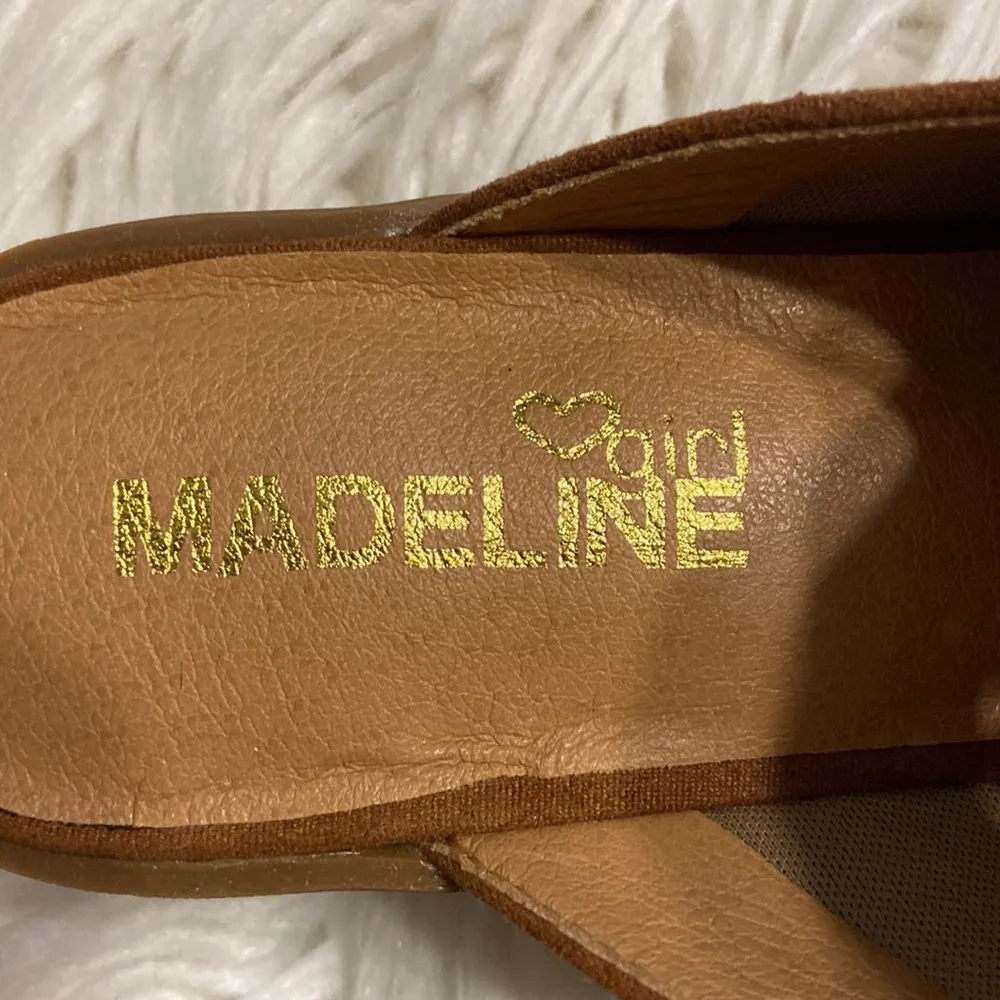 MADELINE SHOES SIZE 7.5 BNWOT color tan/brown see all photos - Image 4