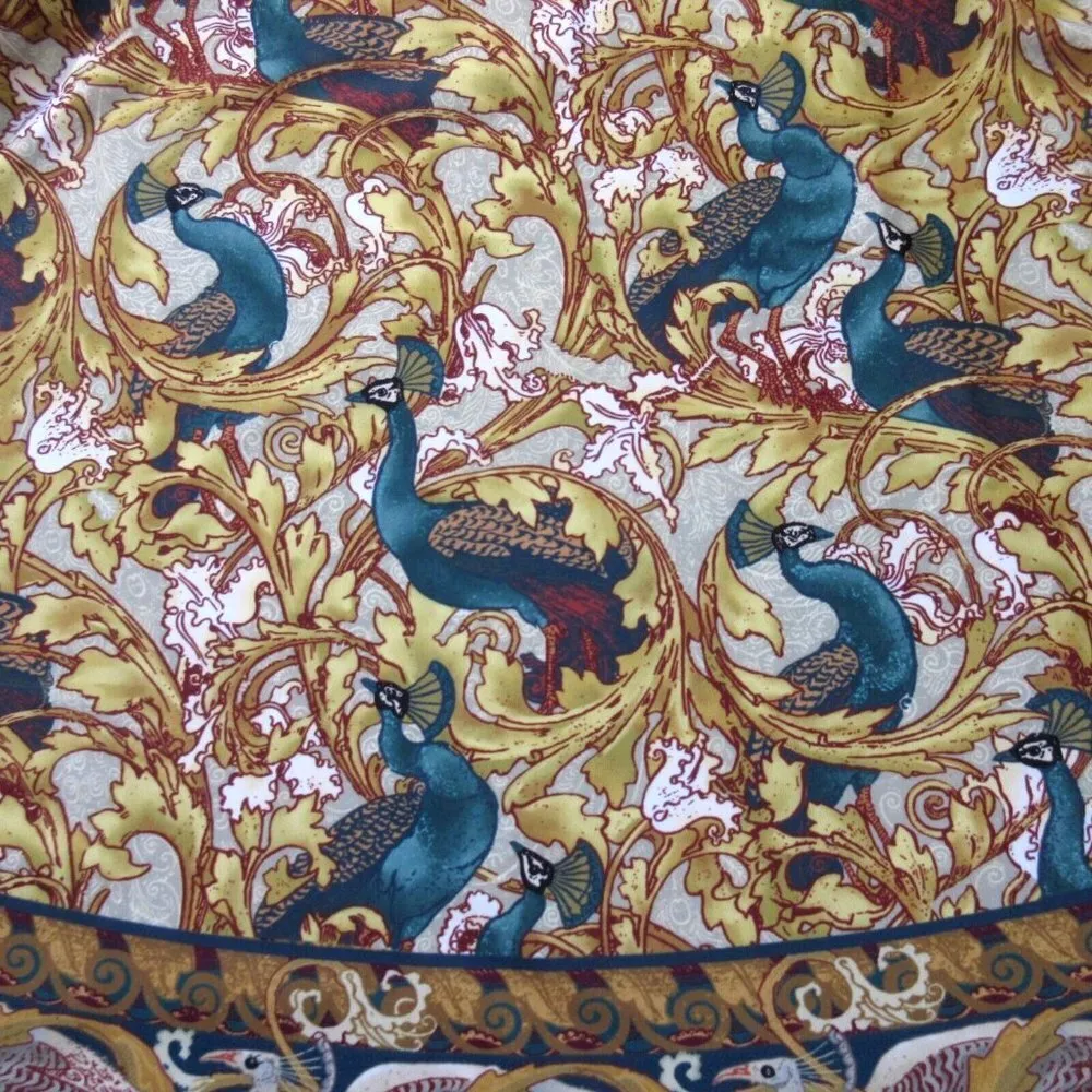 NWT BlackMilk Peacock Garden Pocket Midi A-line Flare Knee Length Skirt S - Image 3