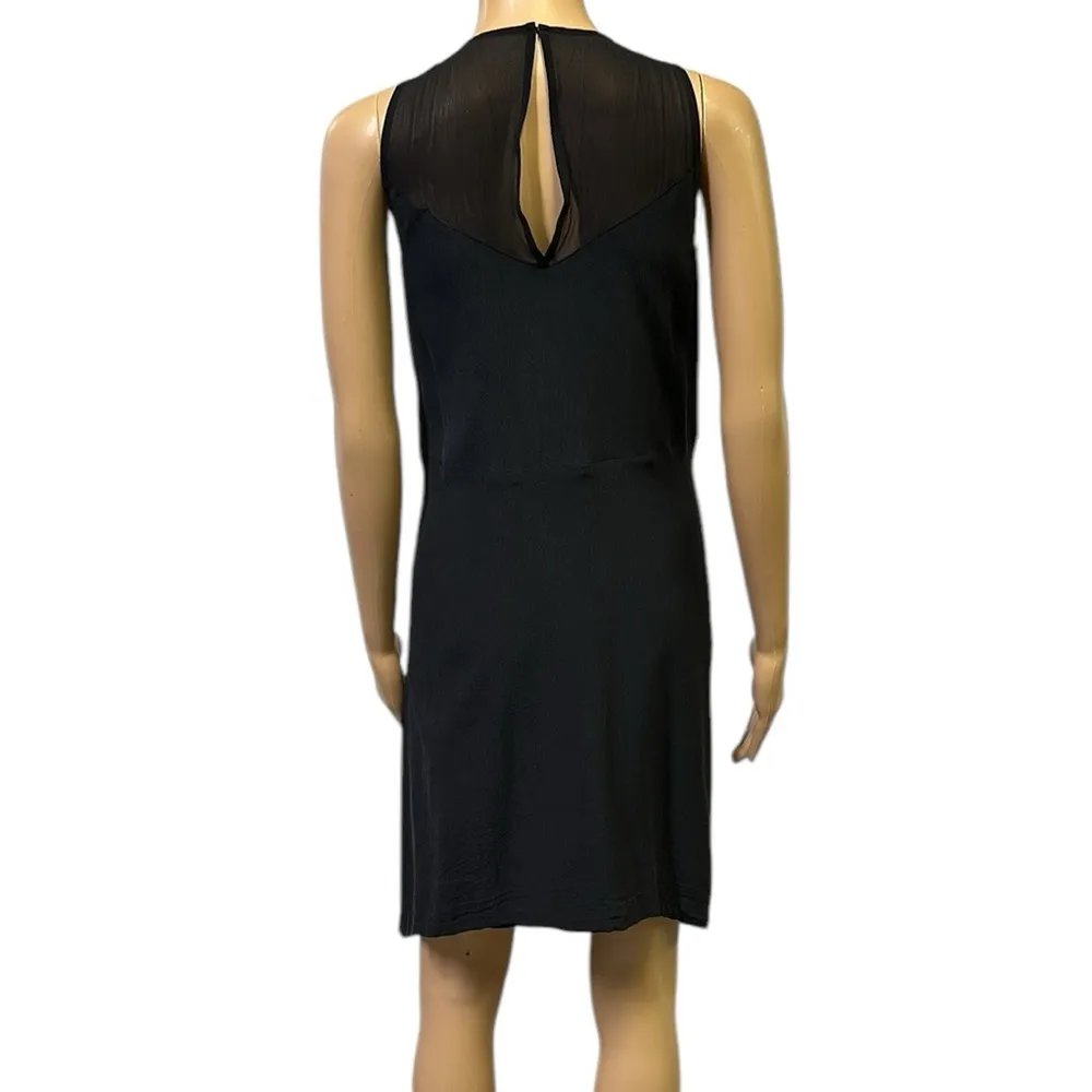 Silk Madewell Black Parkview Keyhole Back Sleeveless Pocket Dress Womens Medium - Image 7