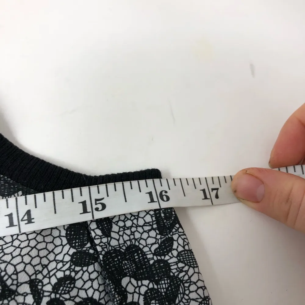 VNTG Joie silk black & white floral tank dress XS - Image 7