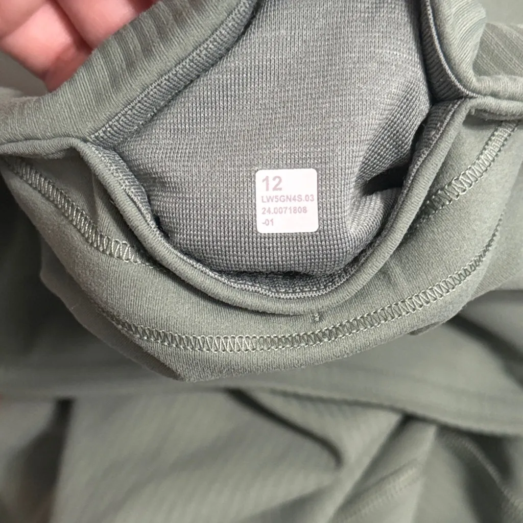 Lululemon Align Ribbed High Rise Pant 28" in Dark Forest - Image 5