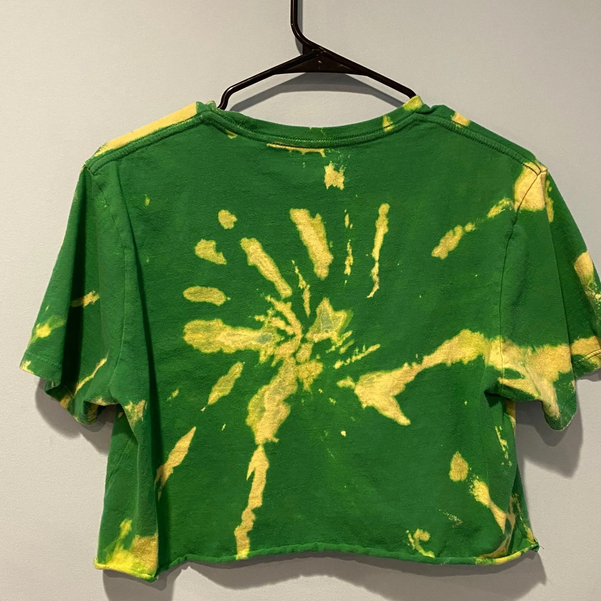 Miller Lite Cropped Tee Green Size M - Image 2