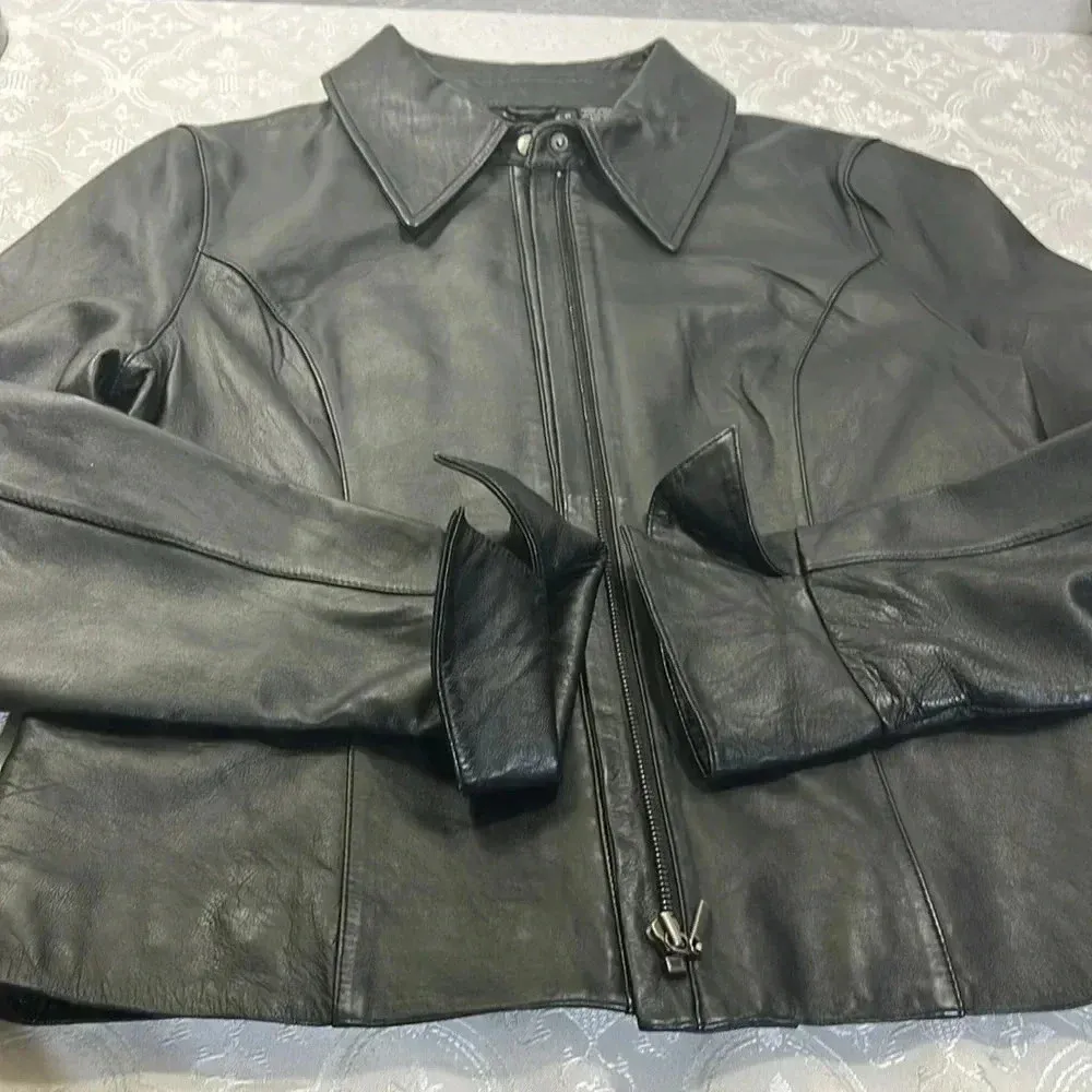 Attention leather jacket L - Image 15