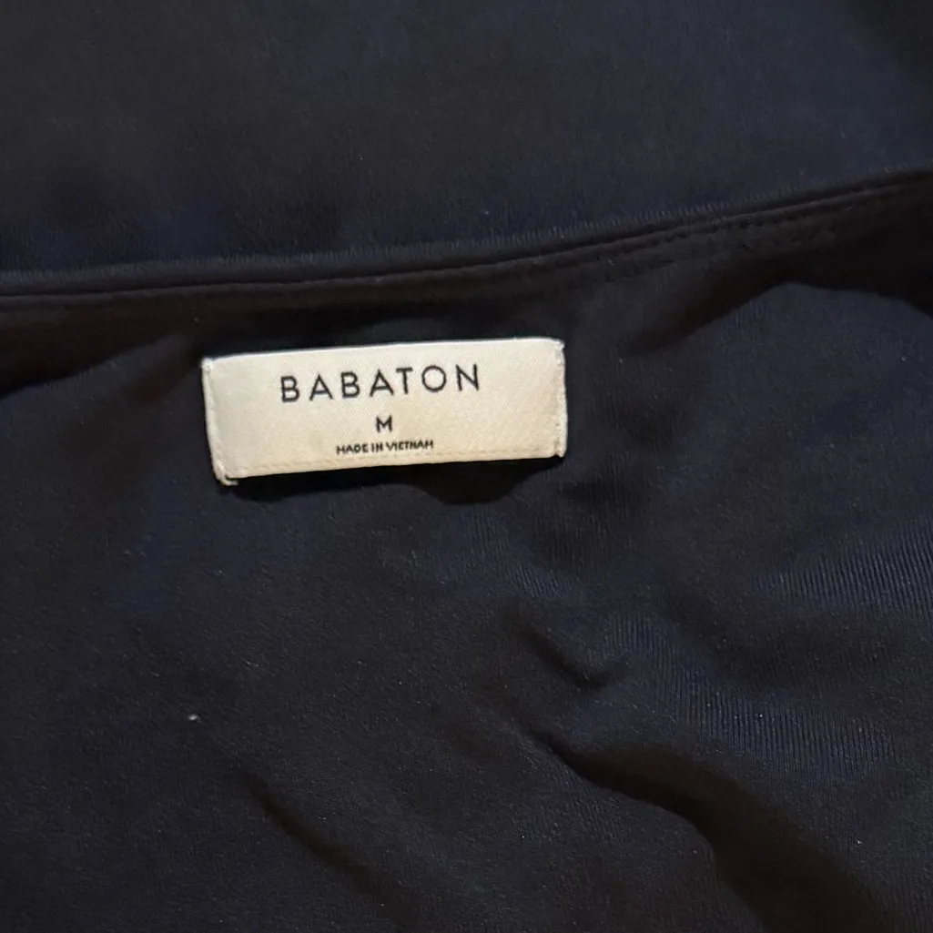 Aritzia Babaton Original Contour Squareneck Bodysuit - Black M - Image 7