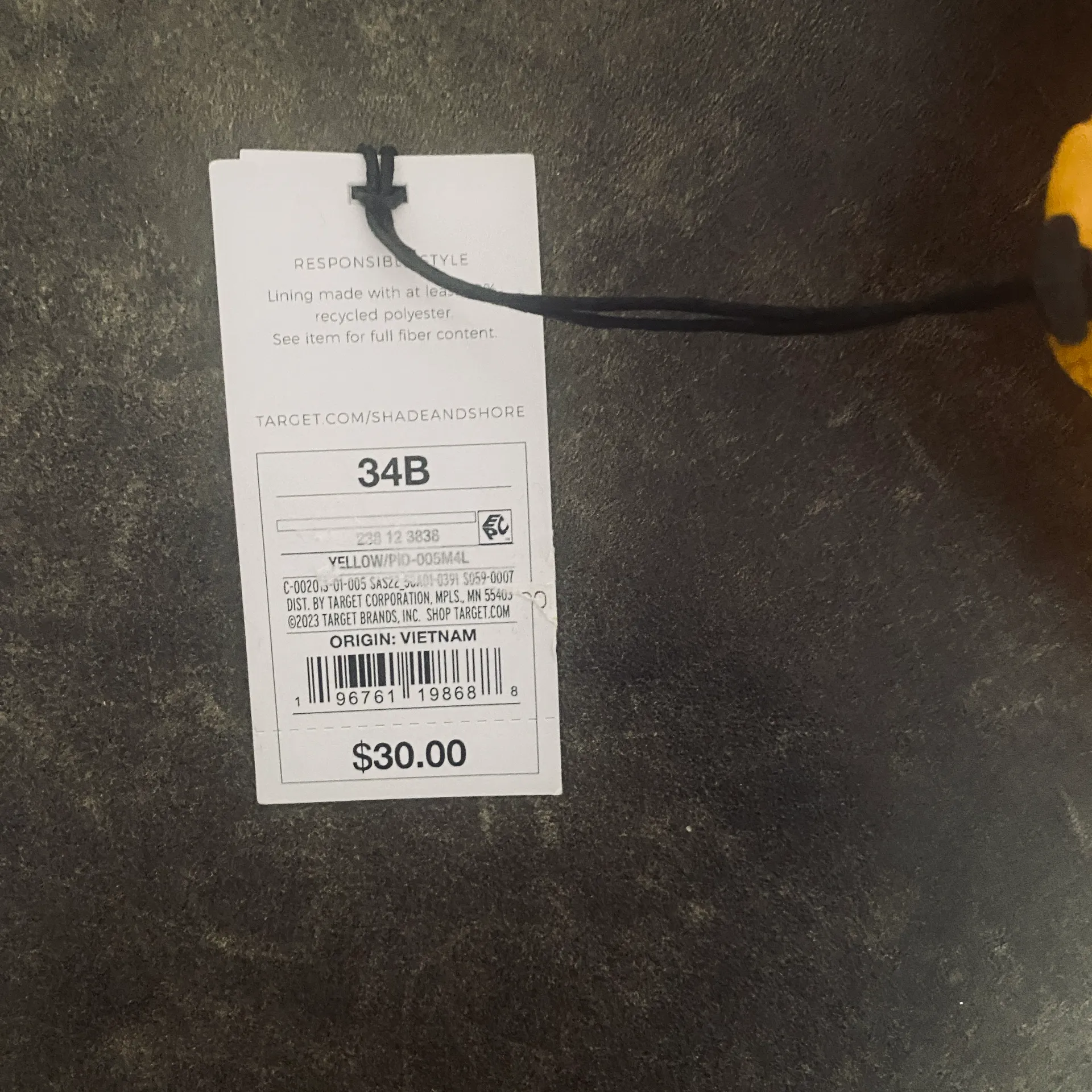 Women's Lightly Lined Twisted One Shoulder Keyhole Bikini Top - - Image 13