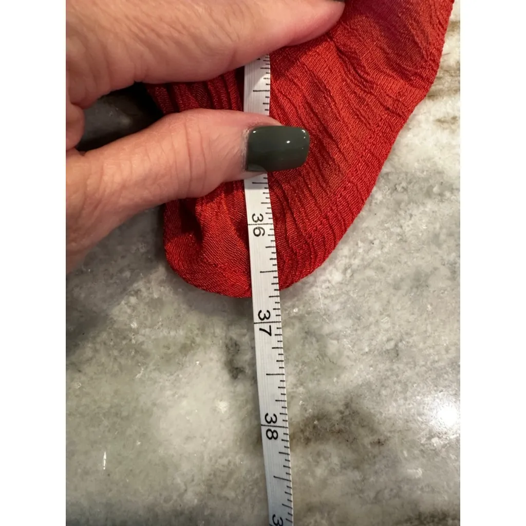 Women's Indigo Rose Red Long Sleeve Dress Plus Size 2X - Image 10