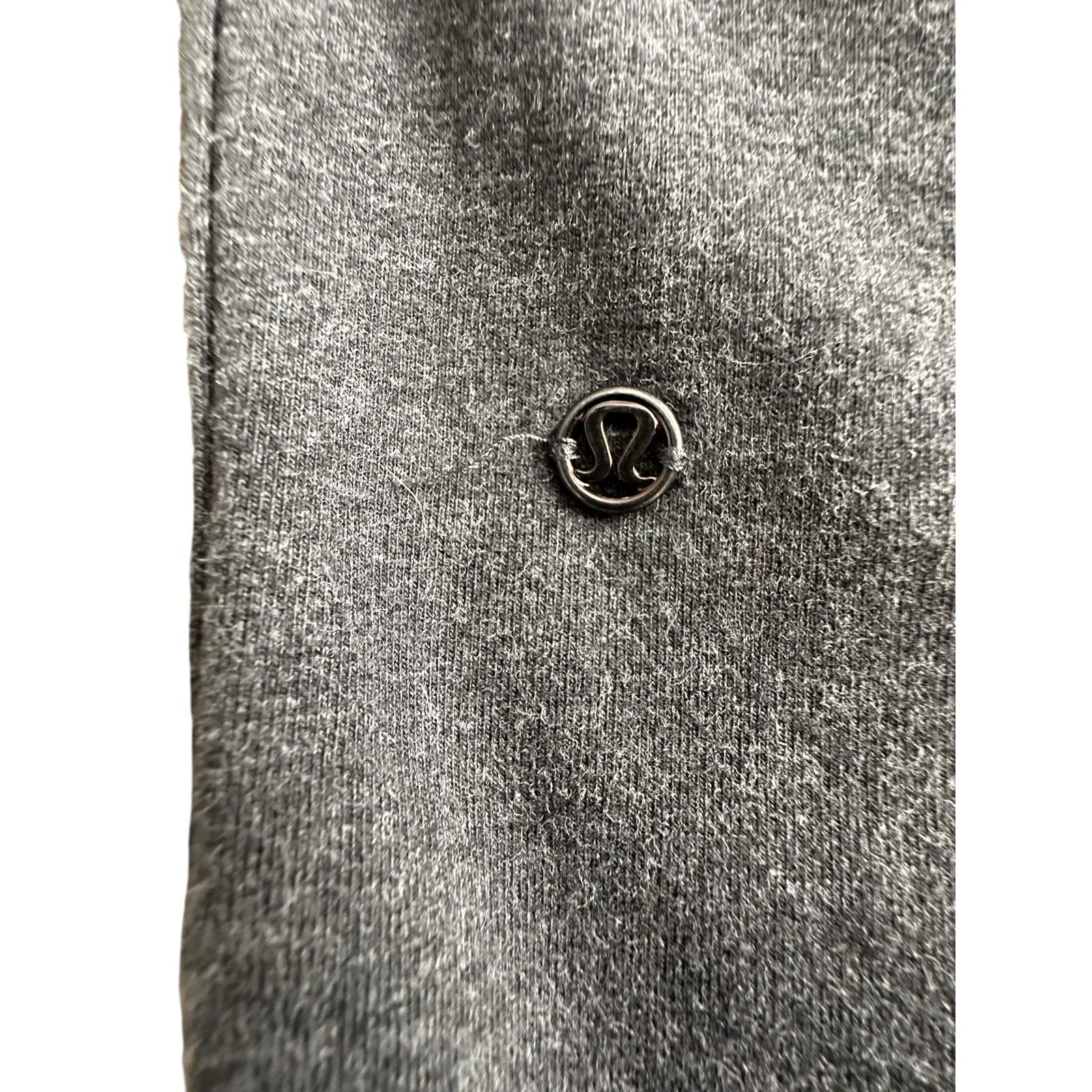 Lululemon Womens 4 Heather Black High Rise Stretch Joggers Pants‎ Pockets #QR4-6 - Image 5