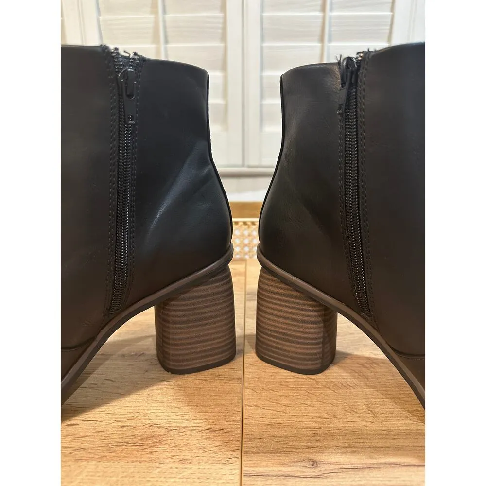 Korks Women's Destiny Black Boots Size 10 NWOT Man Made Upper Chic Flattering - Image 9