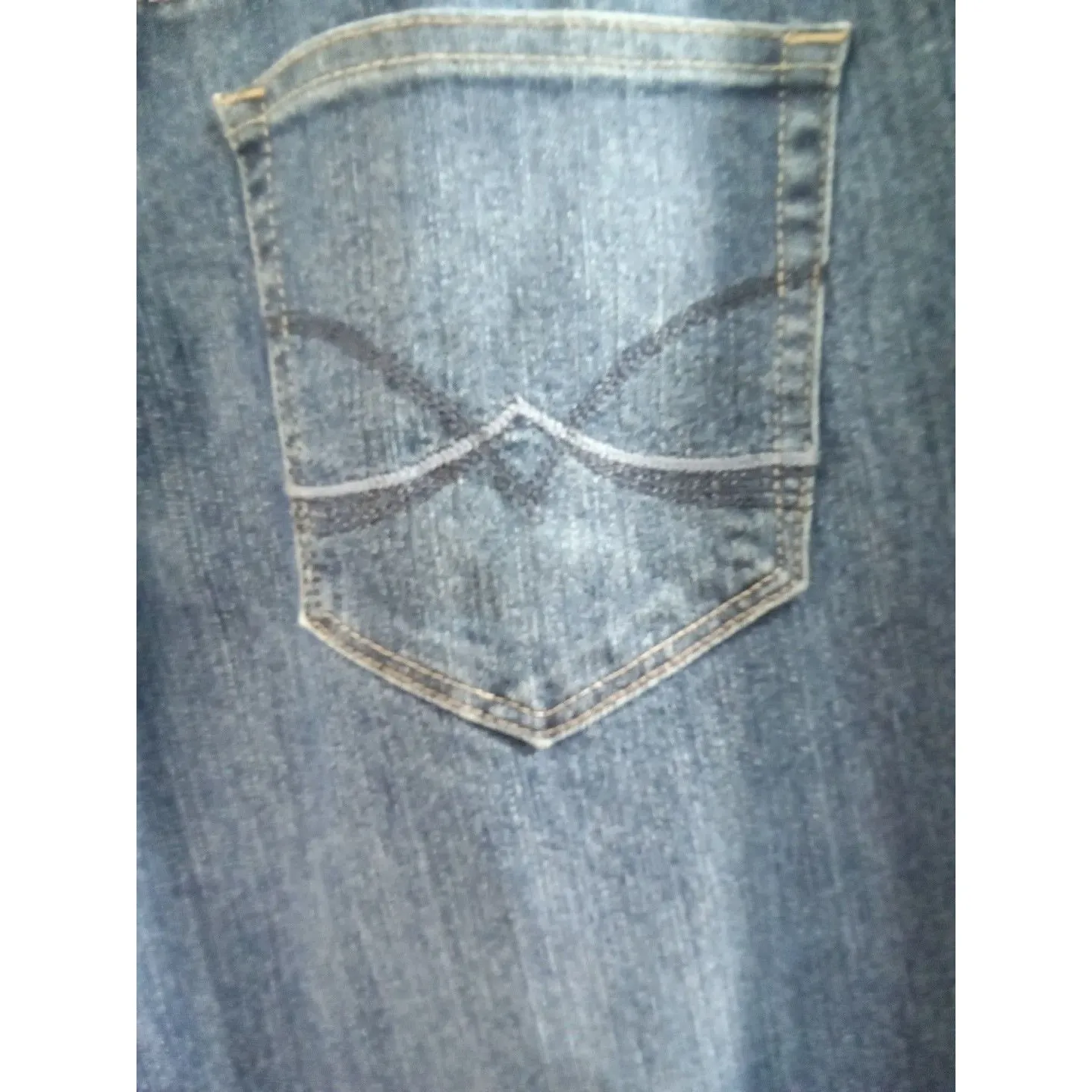 Christopher & Banks Capri Jean Women's Size 12 Petite Mid-Rise Embroidered - Image 6