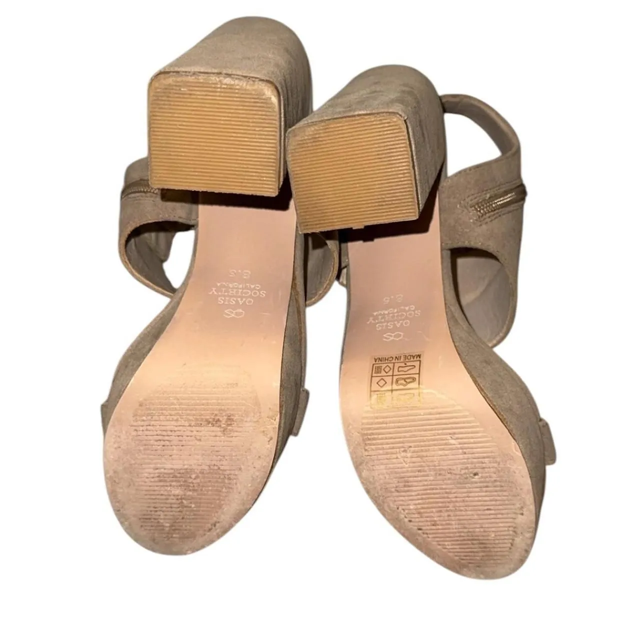 Oasis Women's Tan and Brown Courts Size 8.5 - Image 5