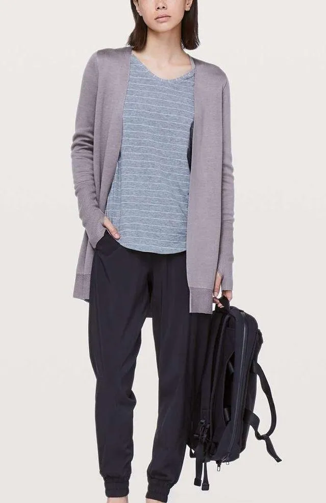 Lululemon City Street Cardigan Mystique / Heathered Mystique - Image 2