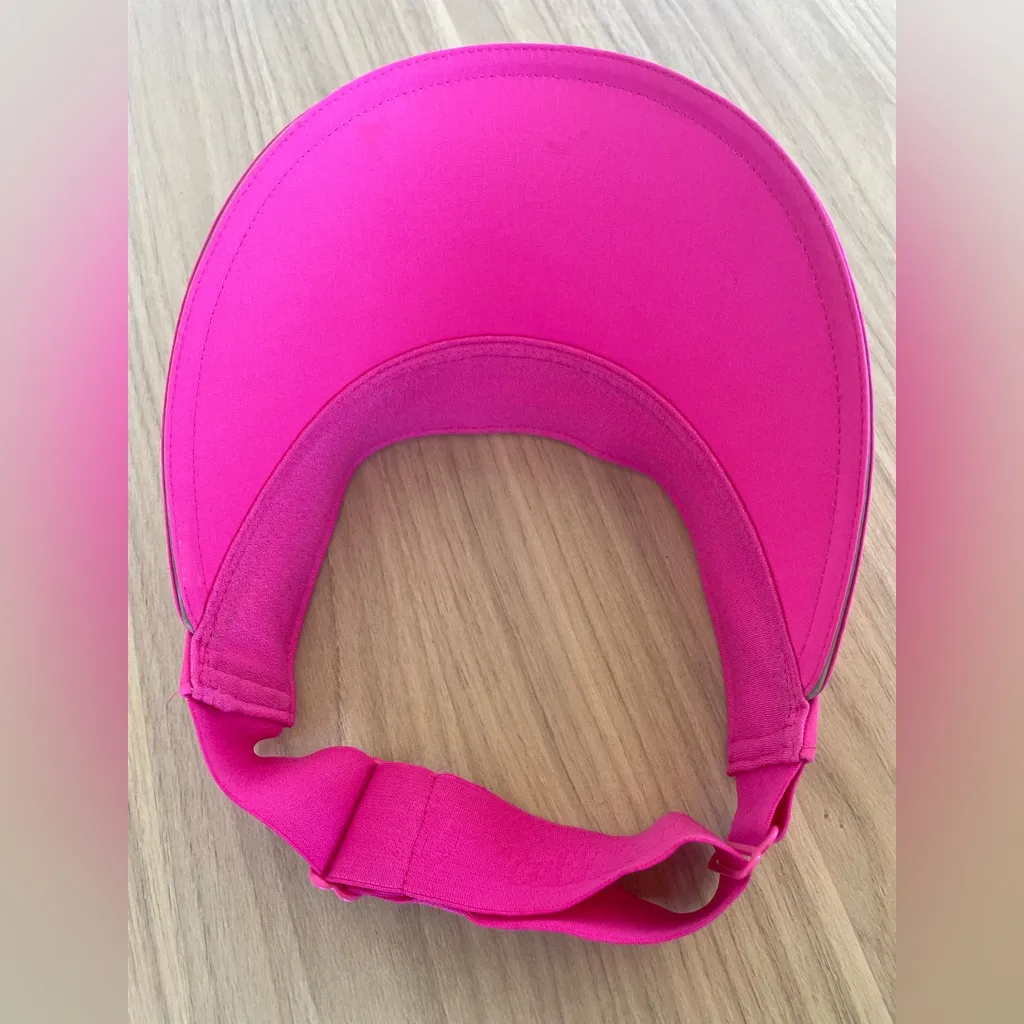 Lululemon  Athletica Fuchsia Visor - Image 6