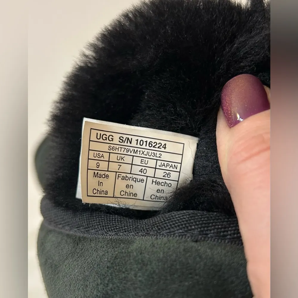 UGG Women’s Classic Tall II Boot in Black Size 9 - Image 12