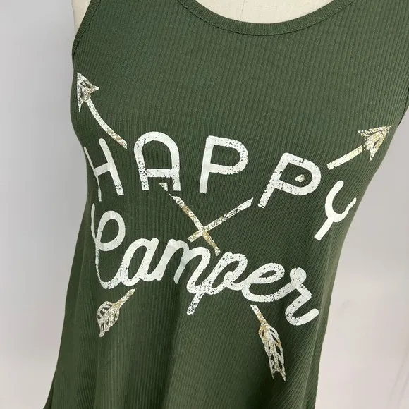 Juniors Happy Camper Tank Top S 3-5 - Image 2