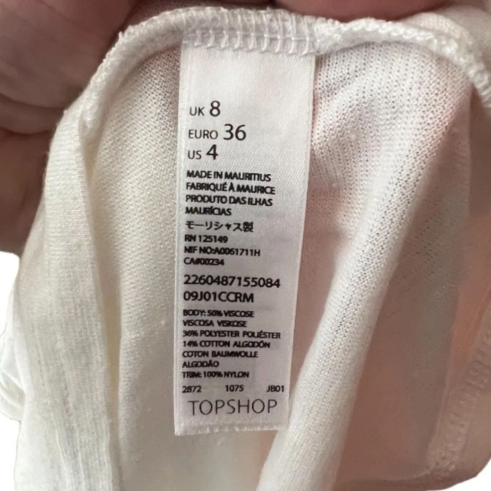 Topshop Lace Sweater‎ Top - Image 5