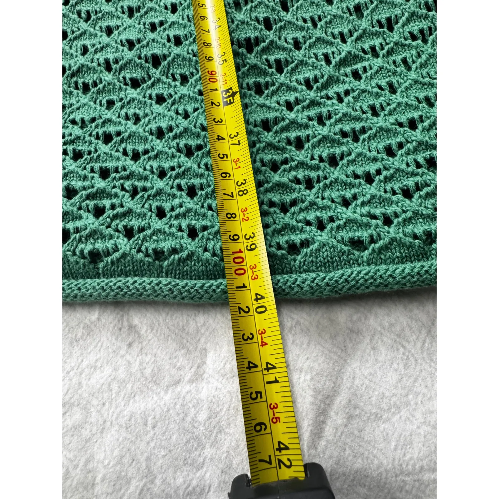 Sanctuary Kelly Green Crochet Sleeveless‎ Mini Dress Size S - Image 6