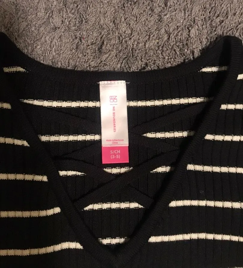 No Boundaries Multicolor Stripe Dress - Image 4