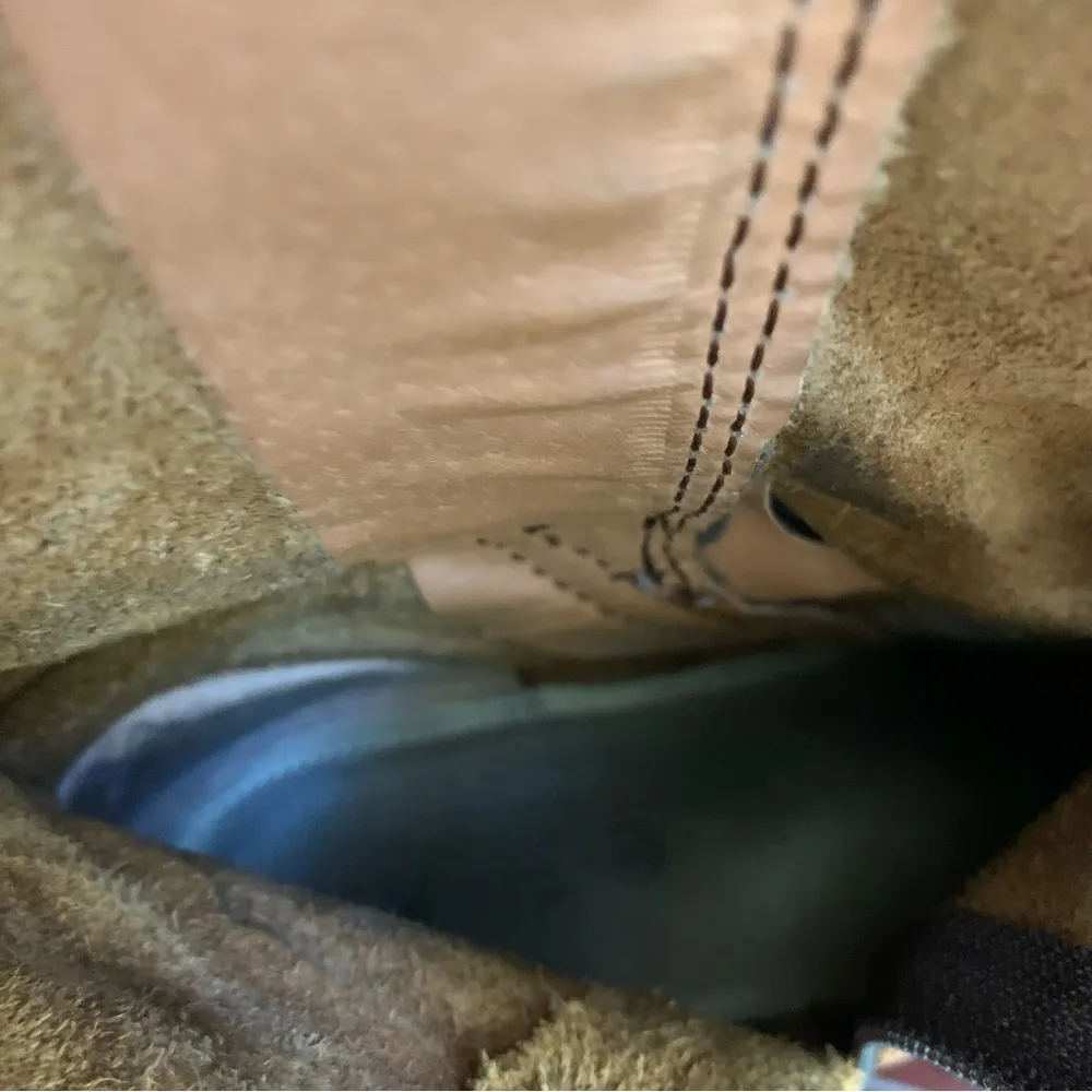 Kickers Women's Leather Brown Ankle Boots Zip - Image 11