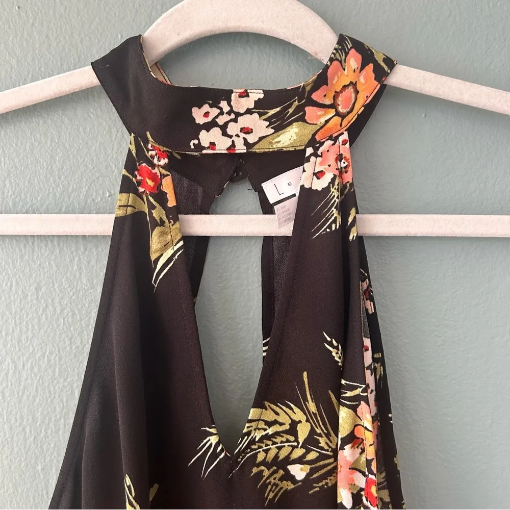 Leith (Nordstrom) Floral Halter Top - Image 5