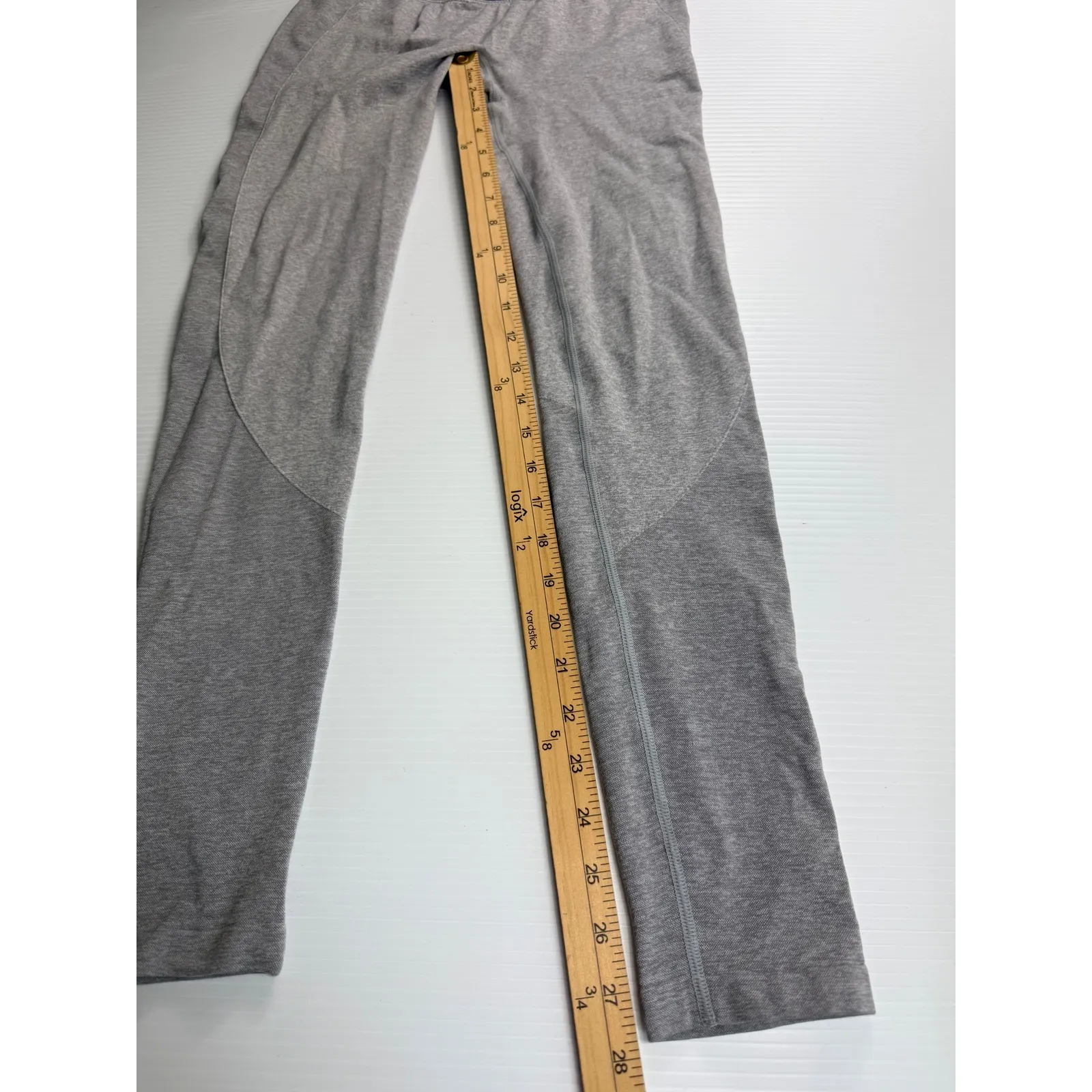 Gymshark Leggings Gray‎ Workout Fitness Apparel Athletic Athleisure Tights - Image 2