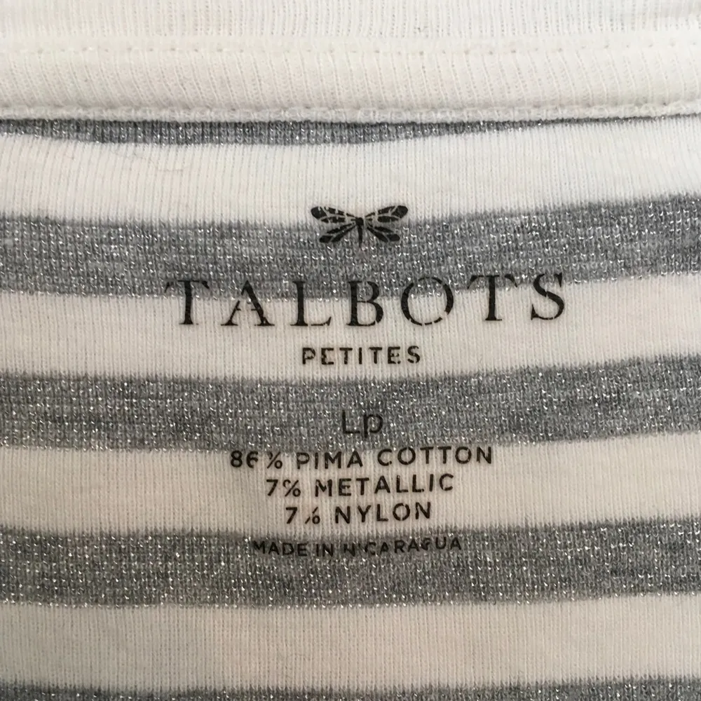 Talbots Metallic Sparkle Top - Image 3