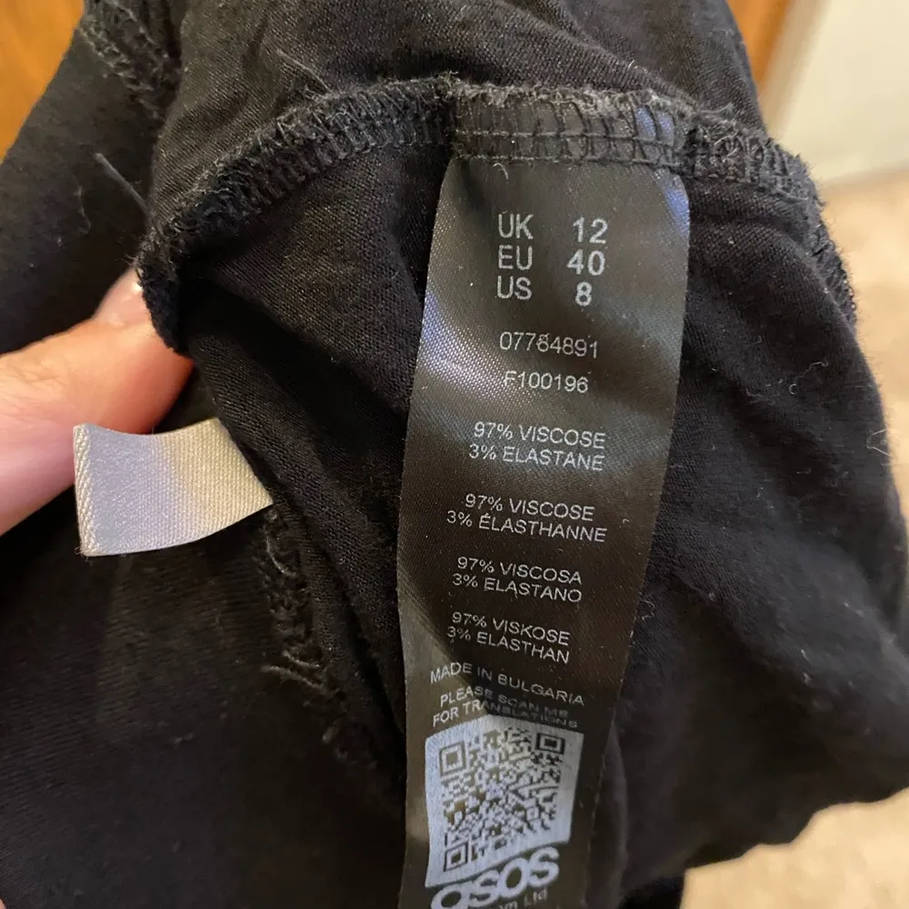 ASOS high waist culotte shorts - Image 3