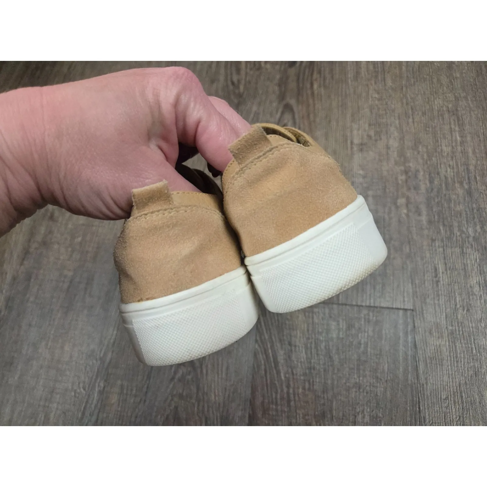 Kaanas Women's Brown Genuine Leather Lace Up Sneakers Shoes Size 7 - Image 4