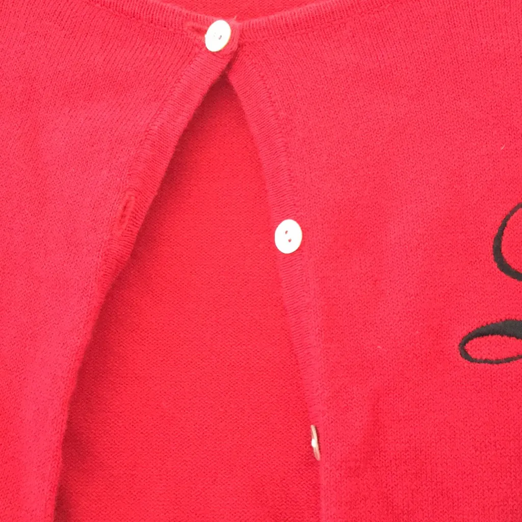 Carolyn Taylor FINAL MARKDOWN  letter l sweater medium - Image 4