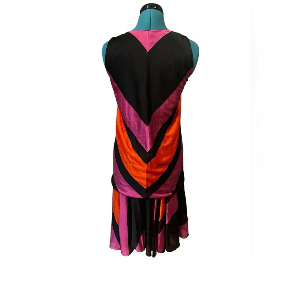 Balenciaga by Nicolas Ghesquière Graphic Knot Flared Dress Fall 2007 Collection - Image 7