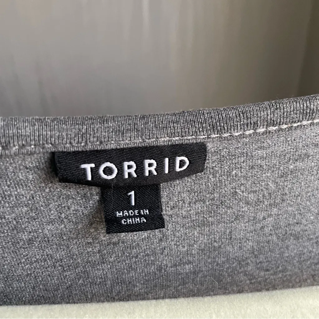 Torrid Button Front Babydoll Dress – Size 1X - Image 4