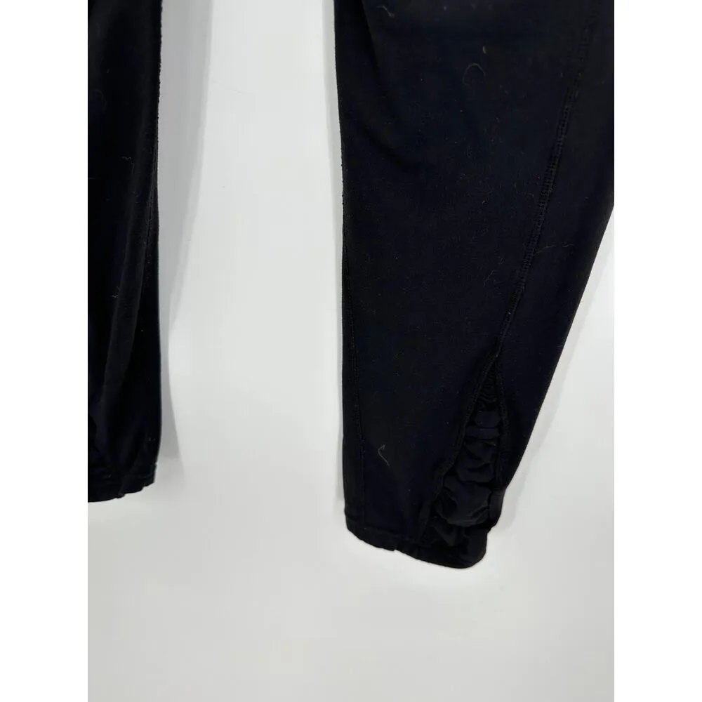 Athleta Womens Black Capri Cropped Leggings Size S Activewear Workout Casual - Image 7