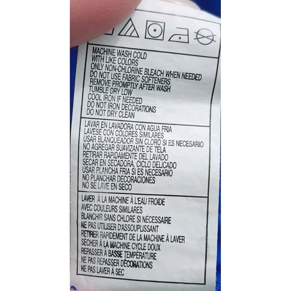 Adidas Womens Size M Climalite Utility T-Shirt Blue White‎ Long Sleeves V-Neck - Image 5