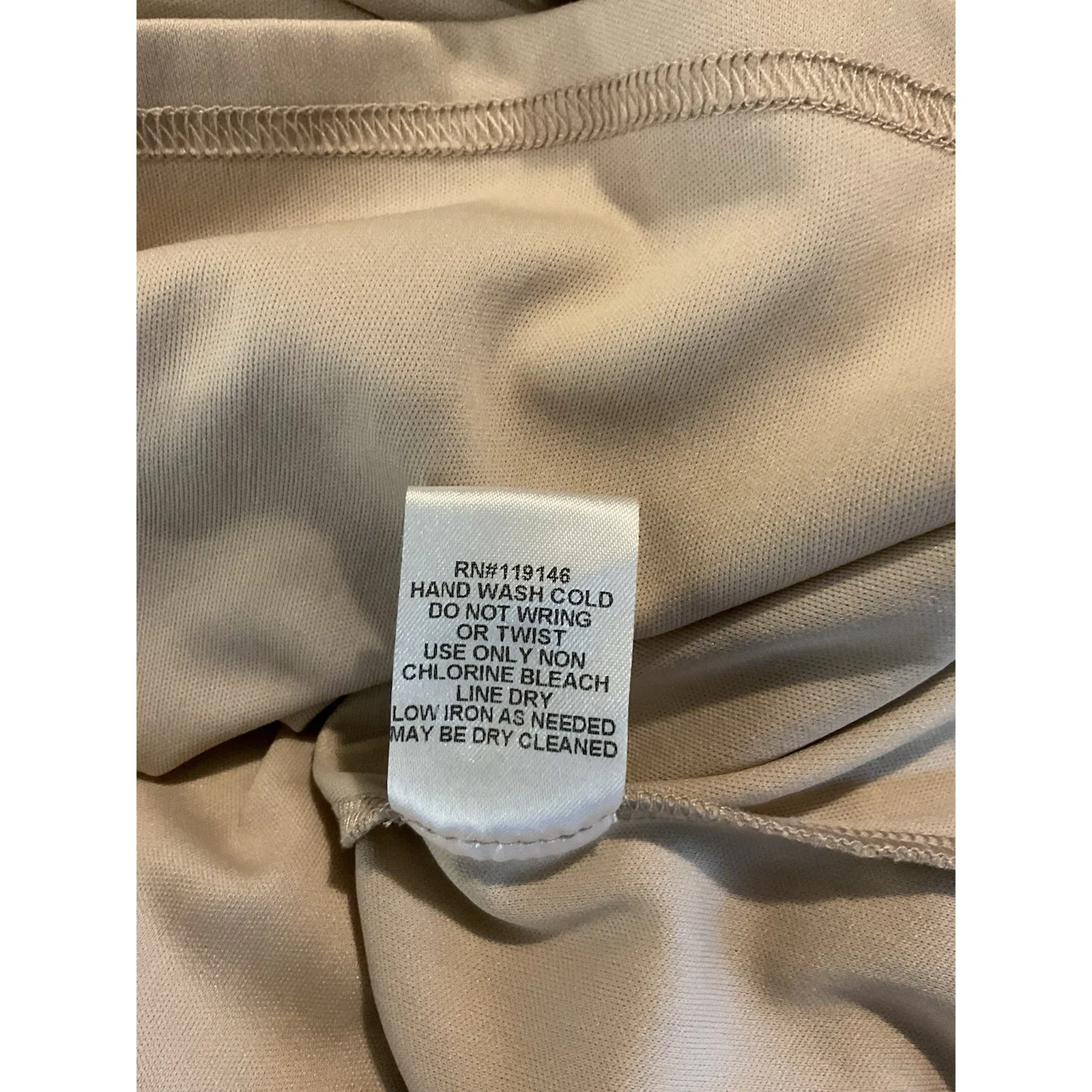 Jodifl Maxi Dress  Off Shoulder Tiered‎  Taupe Size L - Image 10