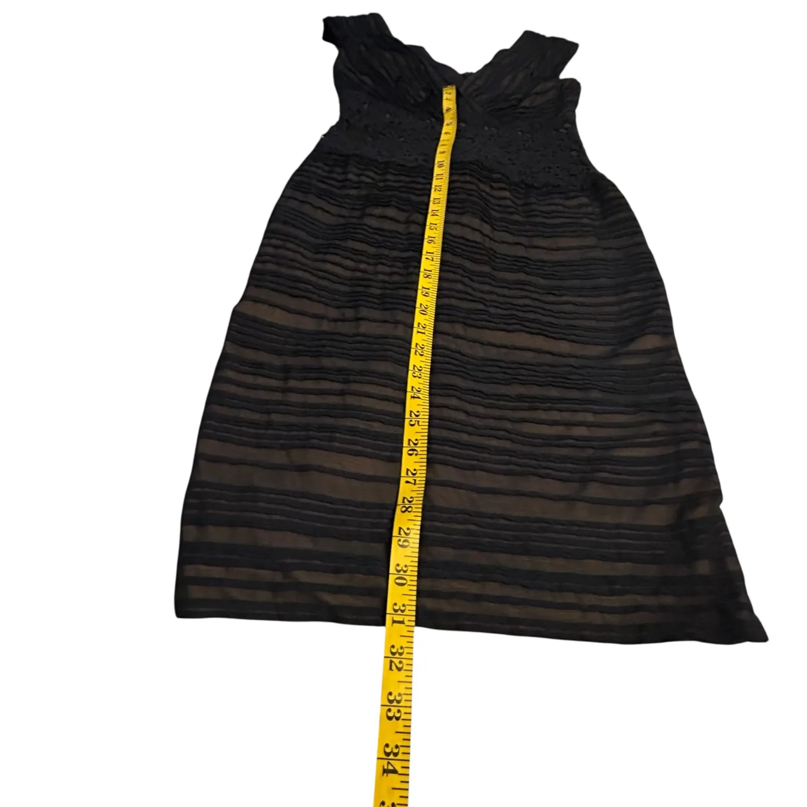 Tadashi Shoji Navy Surplice Neck Cocktail Party Dress
- Size 6 - Image 8