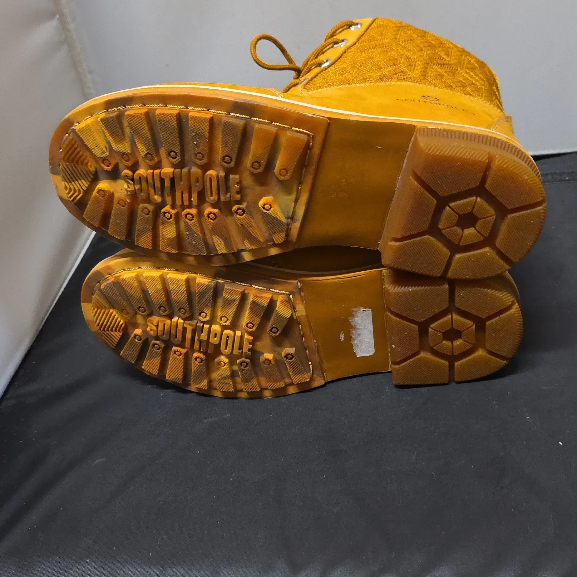 South Pole Tan Suede Boys Or Womens Boots Boys Size 5 / Womens Size 6.5 - Image 7