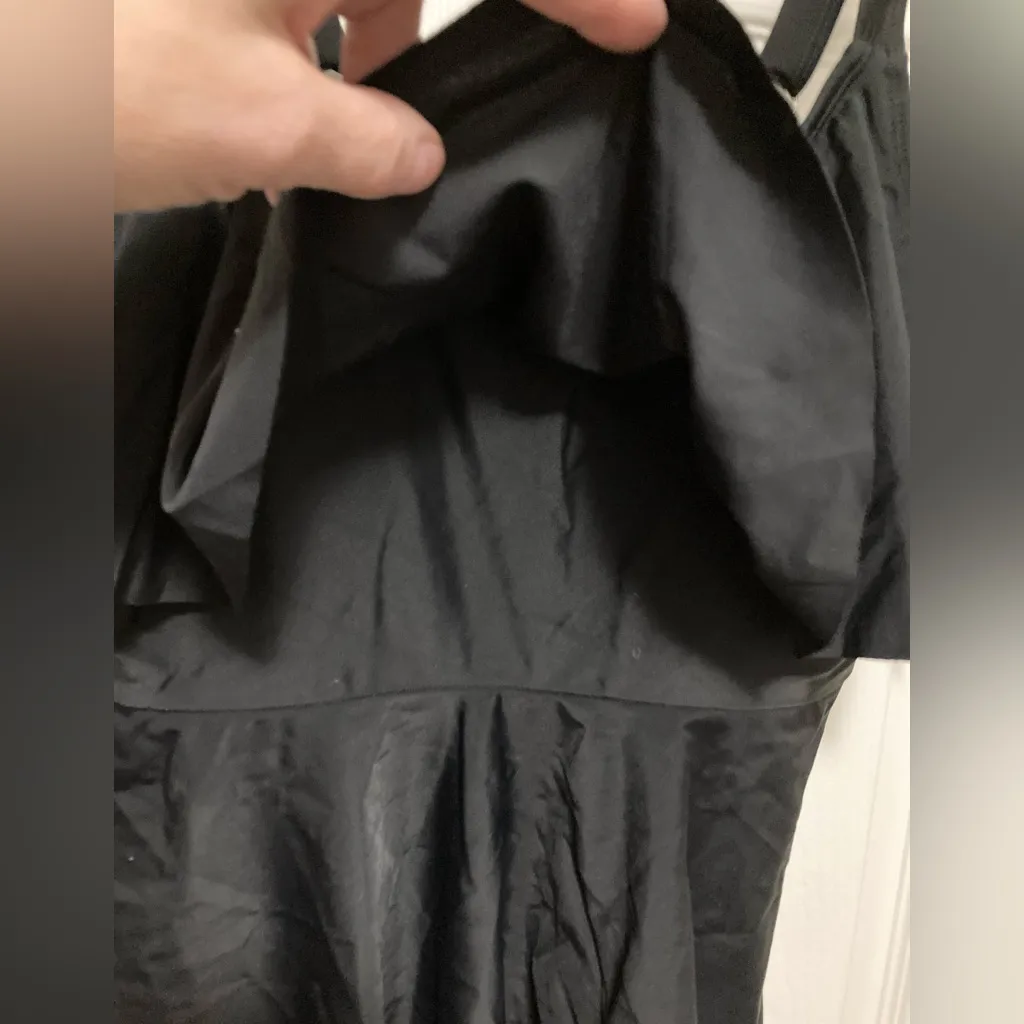 Younique Black Tiered Ruffle Tankini Size 16W - Image 8