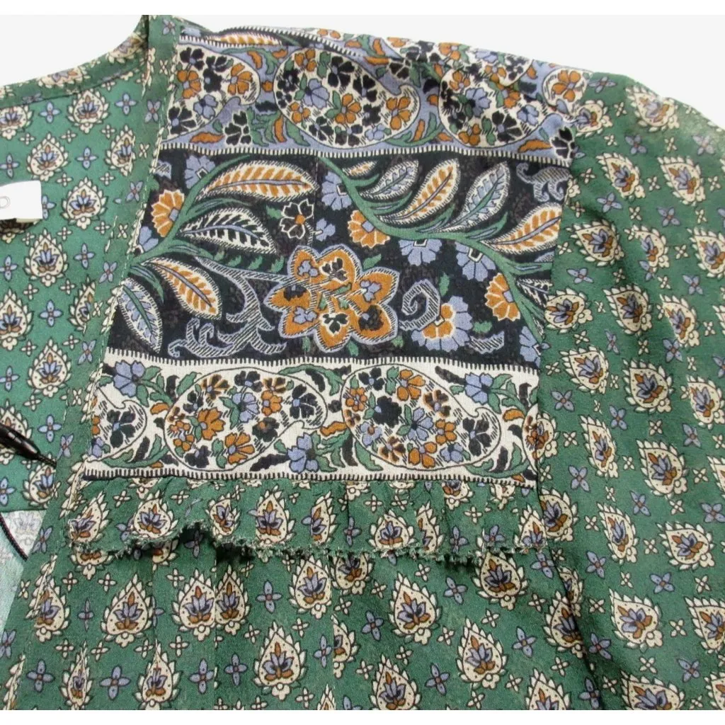 NWT Veronica Beard Mariposa in Seaglass Assymetrical  Ruched Silk Dress 2 $698 - Image 7