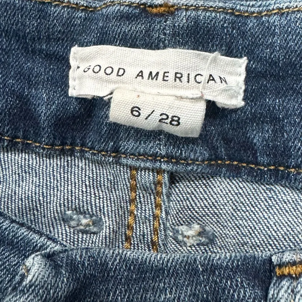 Good American Good Legs High Waist Ankle Skinny Jeans Women's 6/28 - Image 3