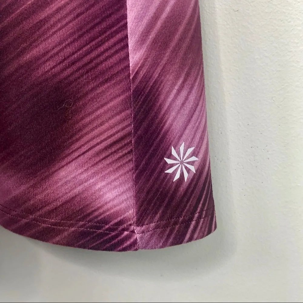 Athleta Alpine Optimism Maroon Tank Top Women’s Size: Medium - Image 7