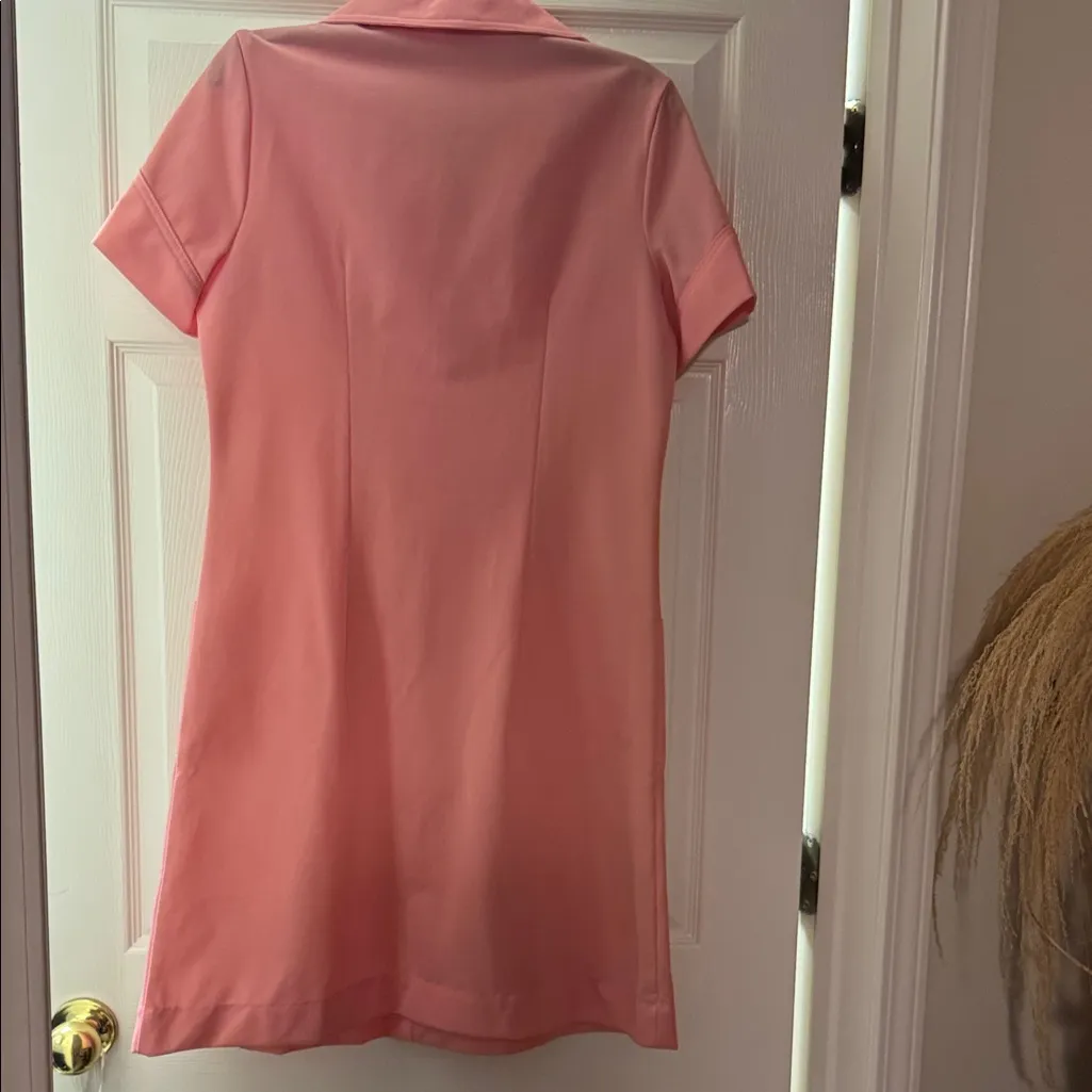 Pink Women's Uniform Dress Size XL - Image 2