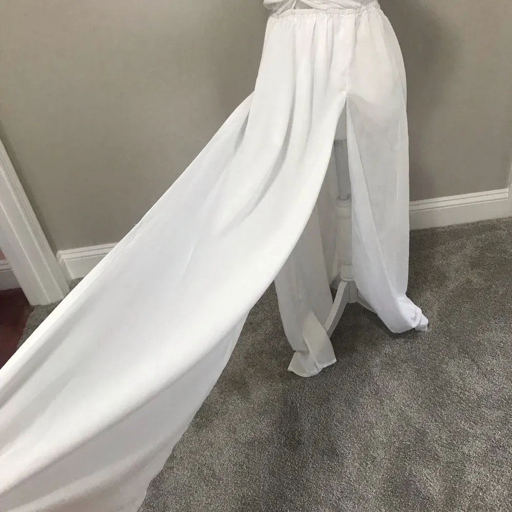 NWT ASOS DESIGN tie back cross front beach maxi dress with front cut out detail - Image 12