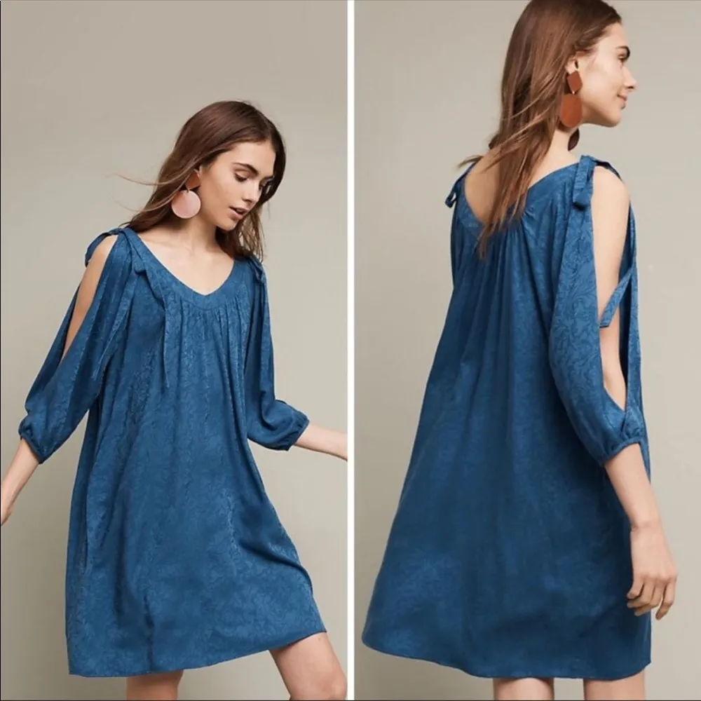 Anthropologie Holding Horses swing dress size xs - Image 3