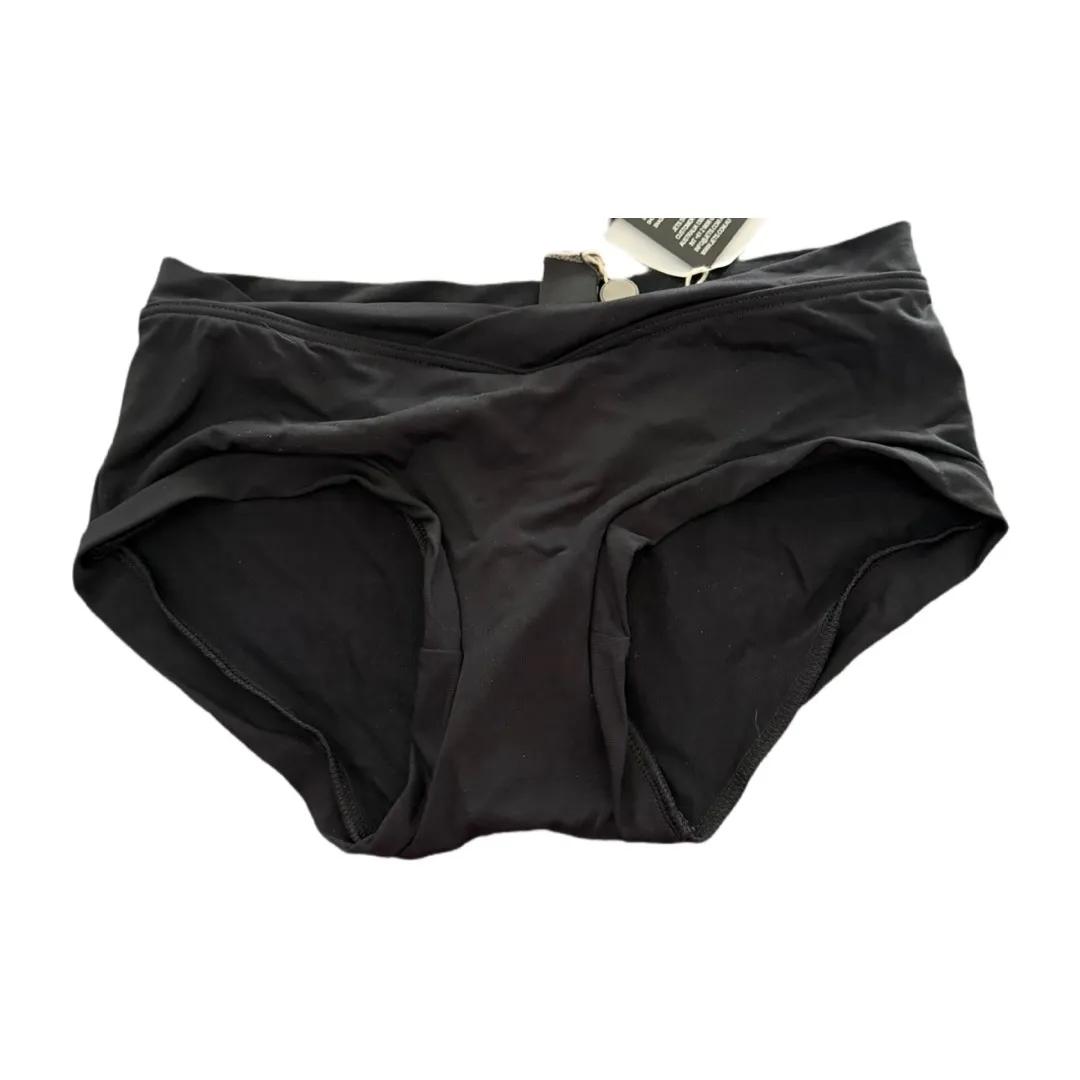 Jets Australia Black Boyshort Style NWT Size 6 Vacation Bikini Bottoms Cruise - Image 2